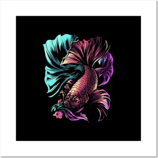 Betta Fish Posters and Art